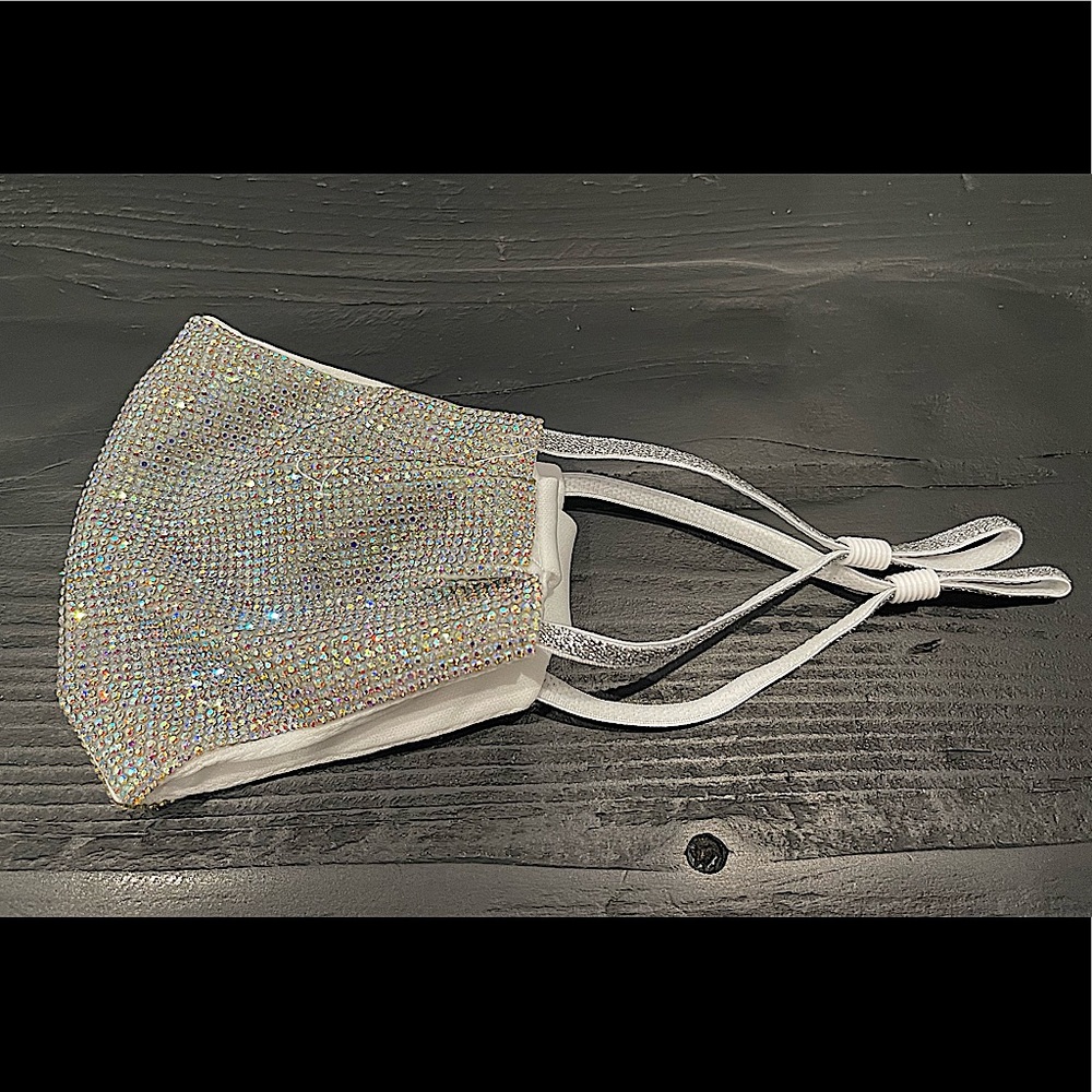 NEW Love, Nickie Lew Iridescent Sparkle Face Mask